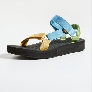 TEVA MIDFORM UNIVERSAL MULTI STRAPPY SANDALS WOMEN US 9/EUR 40